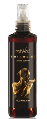 ITALWAX, Масло до депиляции, Full Body oil, 250 мл