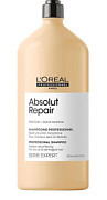 L'OREAL PROFESSIONNEL, SERIE EXPERT, Шампунь Absolut Repair Gold, для восстановления поврежденных волос, 1500 мл