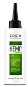 EPICA PROFESSIONAL, HEMP THERAPY ORGANIC, Пилинг для кожи головы с маслом семян конопли, кофеином и пантенолом, 150 мл