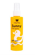 HOLLY POLLY, SUNNY, Детский Спрей-Молочко солнцезащитный 50+ водостойкий 3+, 150 мл