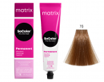 MATRIX, SOCOLOR Pre-Bonded, Крем-краска для волос №7G, блондин золотистый, 90 мл