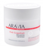 ARAVIA PROFESSIONAL,ORGANIC, Крем для тела увлажняющий лифтинговый, Pink Grapefruit, 550мл