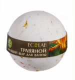 ECO LABORATORIE, Бурлящий шар для ванны ПРИМУЛА и ЗЕЛЕНЫЙ ЧАЙ, 220 г