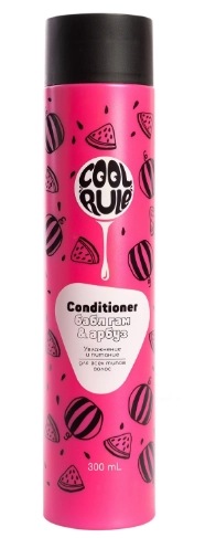 COOL RULE, Кондиционер Увлажнение & Питание для всех типов волос "Бабл Гам&Арбуз", 300мл
