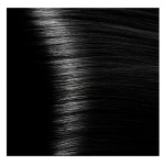 KAPOUS, HYALURONIC, Крем-краска для волос с гиалуроновой кислотой, №1.00, черный интенсивный, 100 мл