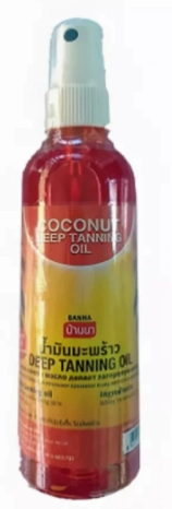 BANNA, Кокосовое Масло для загара (Coconut Deep Tanning Oil), 120 мл