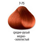 CONSTANT DELIGHT, TRIONFO, Крем-краска №7/75, средний русый медный золотистый, 60 мл