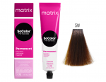 MATRIX, SOCOLOR Pre-Bonded, Крем-краска для волос №5W, светлый шатен теплый, 90 мл