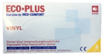 ECO-PLUS, Перчатки ПВХ неопудренные, виниловые, прозрачные, S, (50 пар/упак)