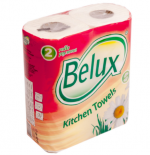 BELUX, Бумажные полотенца, 2сл, (2шт/упак) 01-347