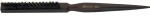 DEWAL, Щетка для укладки деревянная, натуральная щетина, 3 ряда, BR-WC306
