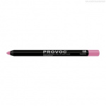 PROVOC, Гелевая подводка-карандаш для губ №18, Gel Lip Liner Irresistible, розовая
