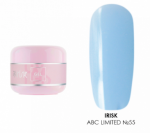 IRISK, ABC, Гель для моделирования ногтей №55 Pastel Blue (Color Limited collection), 15 мл