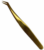 Valzer, Пинцет для наращ. ресниц (золото) V-60537