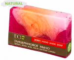 ECO LABORATORIE, Мыло глицериновое Berry Soap, 130 г