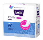 BELLA, Прокладки женские гигиенические ежедневные, Panty soft classic, (60 шт/упак)