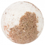 L`COSMETICS, Бурлящий шарик для ванн, Молочный шоколад, с пеной, 130 г
