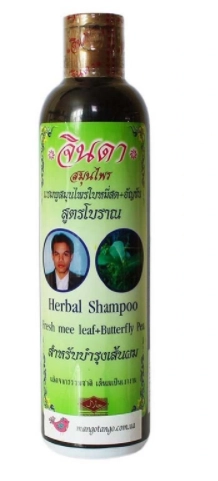 JINDA, Шампунь травяной от выпадения волос Herbal, 250 мл.