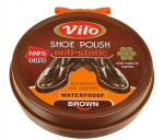 VILO, Крем-краска для обуви в шайбе, коричневая, 50 мл