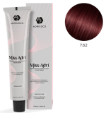 ADRICOCO, Miss Adri, Крем-краска для волос, №7.62, Блонд красный фиолетовый, 100 мл
