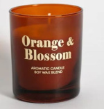 RAKLE, GLAM, Ароматическая свеча "Цветы апельсина", 120 г (без коробки)