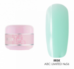 IRISK, ABC, Гель для моделирования ногтей №56 Mint (Color Limited collection), 15 мл