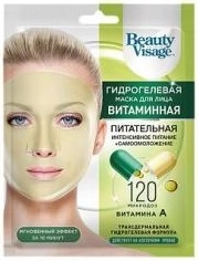 FITO КОСМЕТИК, Beauty Visage, Гидрогелевая маска для лица, Витаминная,38 г