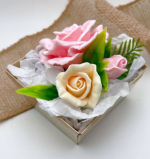 BENEFIT MAGIC SOAP, Мыло ручной работы "Розы в куполе "Роуз", 160 г