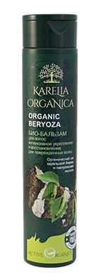 KARELIA ORGANICA, Био-бальзам для волос, интенсивное укрепление и восстановление, Organic Beryoza, 310 мл