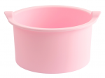 LILU, Чаша силиконовая для разогрева воска, 500 мл (02 Розовая)