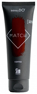 SIM SENSITIVE, SensiDO Match Coffee краситель прямого действия кофейный, 125 мл