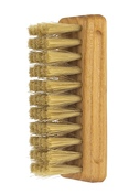 PROFZAL, Щётка для маникюра.прямоугольная, натуральная щетина (кабан), 59000