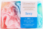 L`COSMETICS, Мыло косметическое ручной работы, Sexy, для женщин, 100 г