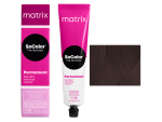 MATRIX, SOCOLOR Pre-Bonded, Крем-краска для волос №6MA, темный блондин мокка пепельный, 90 мл