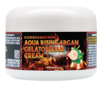 ELIZAVECCA, Milky Piggy Aqua Rising Argan Gelato Steam Cream, Паровой увлажняющий крем с маслом арганы, 100г