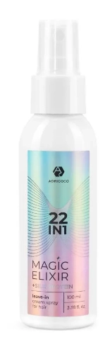 ADRICOCO, MAGIC ELIXIR, Мультифункциональный крем-спрей для волос 22 в 1, 100 мл