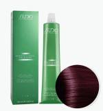 KAPOUS, STUDIO, Крем-краска для волос №6.62, темный красно-фиолетовый блонд, 100 мл