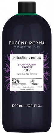 EUGENE PERMA, COLLECTIONS NATURE, Шампунь серебряный для волос, 1000 мл