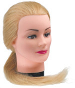 DEWAL, Голова учебная "блондинка", натуральные волосы 50-60 см, M-4151XL-408