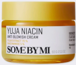 SOME BY MI, Yuja Niain Anti-Blemish Cream, Крем для проблемной кожи с экстрактом юдзу и ниацинамидом, 60 г