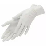 KAPOUS, Нитриловые перчатки неопудренные, текстурированные, нестерильные «Nitrile Hands Clean», белые, M, (1пара/упак)