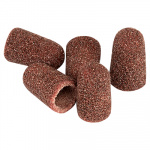 IRISK, Колпачок песочный коричневый, d10,0 мм, 80 грит, (5 шт/упак)