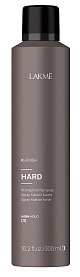 LAKMÉ, K.STYLE, Strong hairspray Спрей для ультрасильной жёсткой фиксации HARD K.FINISH, 300 мл