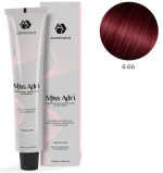 ADRICOCO, Miss Adri, Крем-краска для волос, №8.66, Светлый блонд интенсивно красный, 100 мл