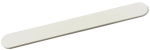 KOSMA, Пилка прямая маленькая белая 240/240 пластиковая основа, в упаковке (1 шт)