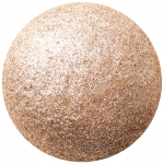 L`COSMETICS, Бурлящий шар для ванны с блестками, Cosmo Berry, 120 г