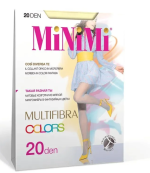 MINIMI, Колготки MULTIFIBRA COLORS Avorio 4L