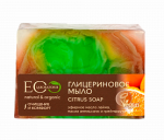 ECO LABORATORIE, Мыло глицериновое Citrus Soap, 130 г