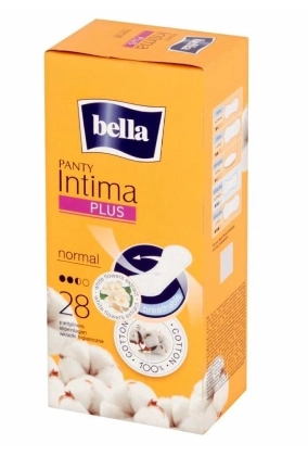 BELLA, Ультратонкие женские гигиенические ежедневные прокладки, bella Panty Intima PLUS, normall, (28 шт/упак)