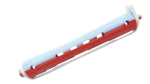 EUROSTIL, Коклюшки  длина 11мм, красно-голубые, 12шт/уп, 00904